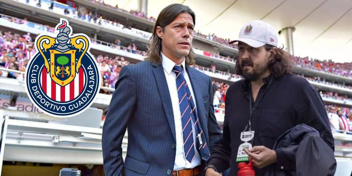 Almeyda con Amaury en el Akron/FOTO: La Razón de México