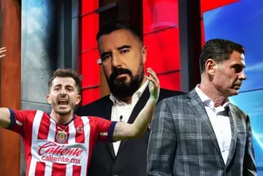 Álvaro Morales ya se hizo presente para burlarse de Chivas y lanzó un despreciable comentario