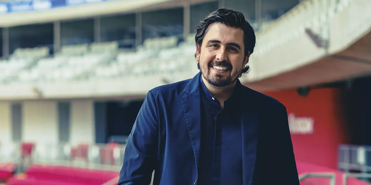 Amaury en el Akron. Foto: Expansión