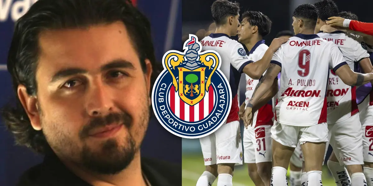 Amaury Vergara atiende otros negocios mientras Chivas se encuentra en crisis | Foto: Especial