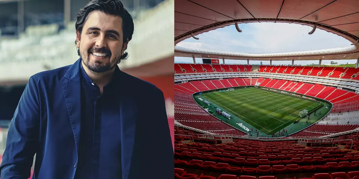 Amaury Vergara busca no perder millones con el Estadio Akron | Foto: Especial