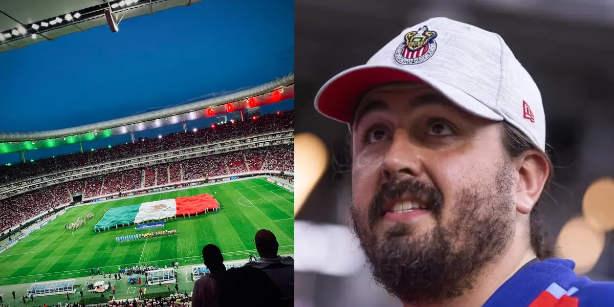 Amaury Vergara buscará obtener ganancias en el Chivas vs. Cruz Azul | Foto: X @estadioAkron