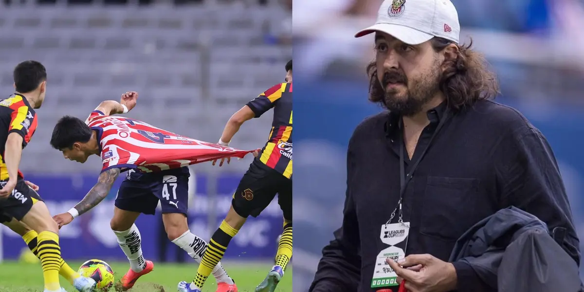 Amaury Vergara continúa con la limpia de las Chivas | Foto: X @chivas