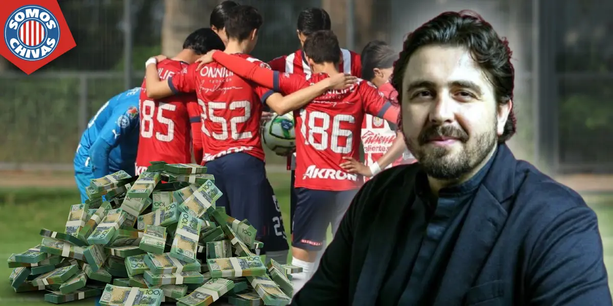 Amaury Vergara en Chivas (Fuente: MEXSPORT)