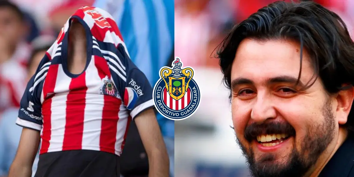Amaury Vergara está cometiendo los mismos errores que su papá en Chivas.