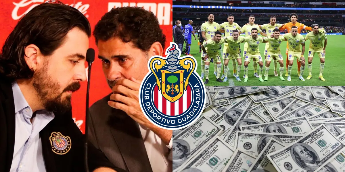 Amaury Vergara finalmente abriría la cartera y todo para ganarle un jugador a los wilos del América.