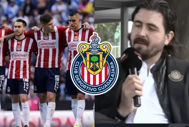 Amaury Vergara fue contundente y señaló al jugador que debería salir de Chivas tras haberle quedado grande el rol de líder.