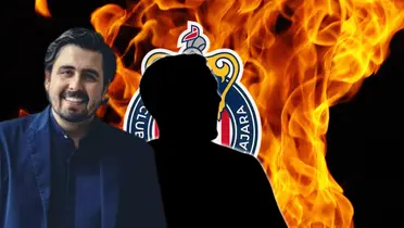 Amaury Vergara junto a futbolista incógnito / FOTO EXPANSIÓN