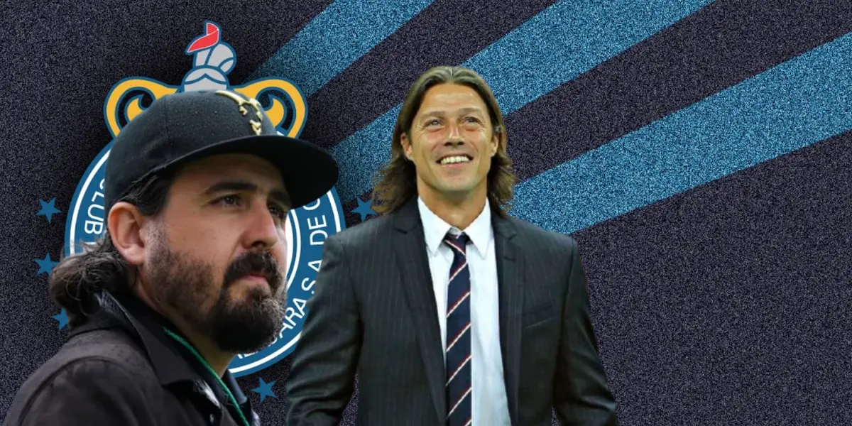Amaury Vergara junto a Matías Almeyda / FOTO 90 MIN