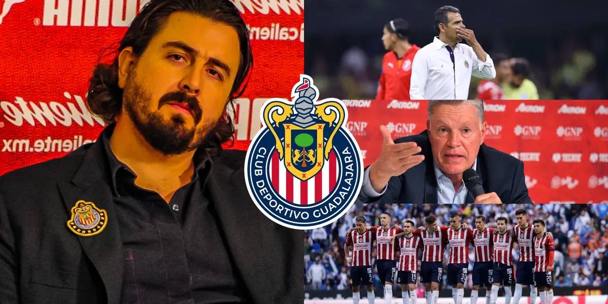 Amaury Vergara no se guardó nada y señaló al que habría sido el responsable del fracasó que significó esta temporada para Chivas.