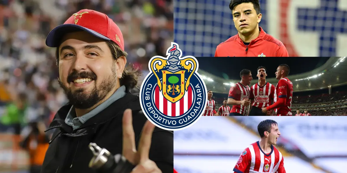 Amaury Vergara se puso en espíritu navideño, pero regalando jugadores de Chivas a los rivales.