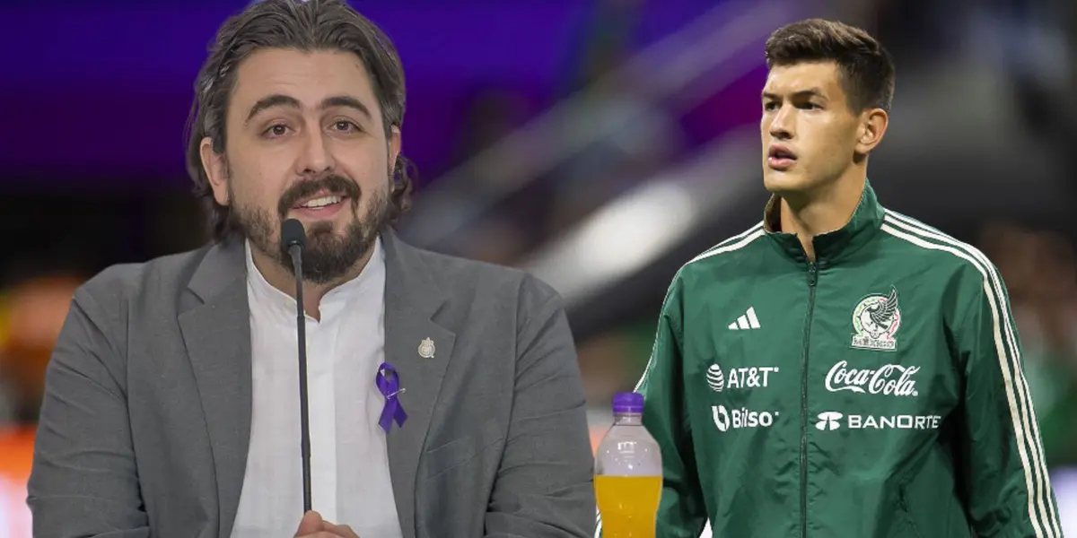 Amaury Vergara y César Montes (Foto tomada de: MexSport)