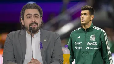 Amaury Vergara y César Montes (Foto tomada de: MexSport)