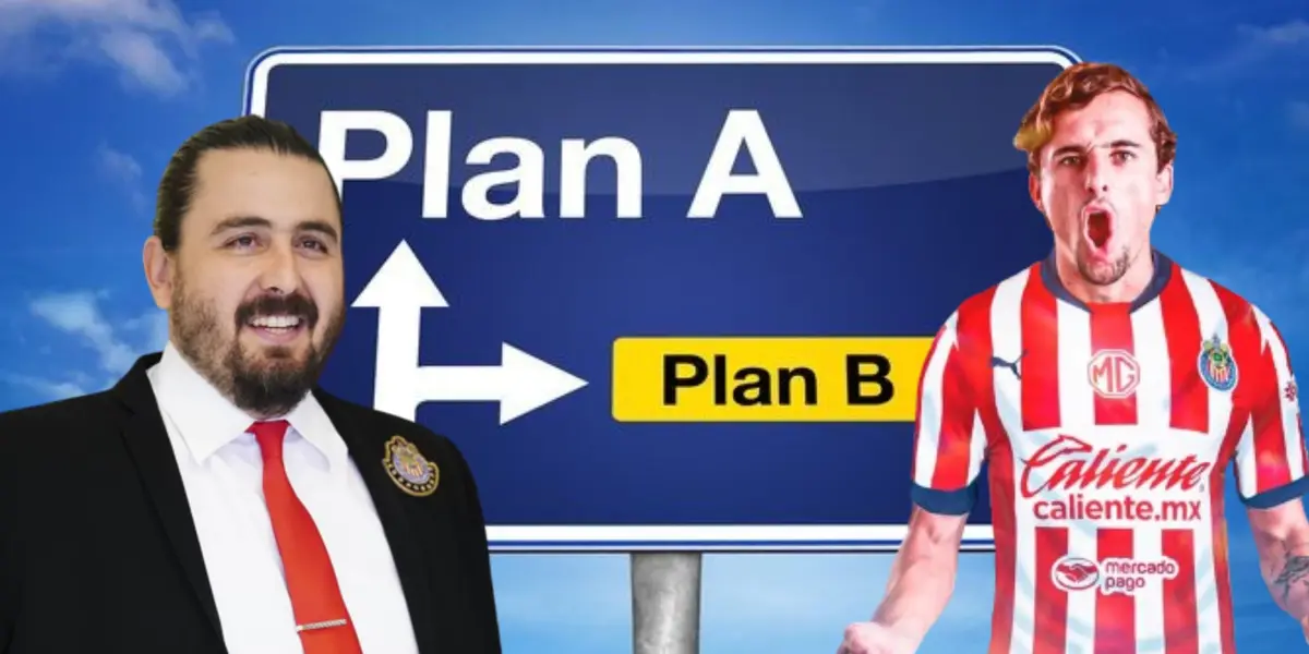 Amaury Vergara y Cortizo con la de Chivas