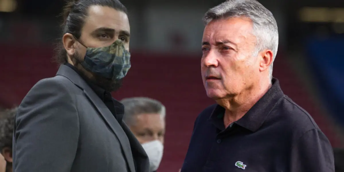 Amaury Vergara y Domènec Torrent (Foto tomada de: MexSport)