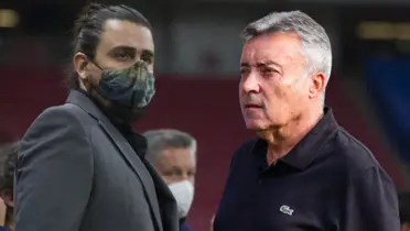 Amaury Vergara y Domènec Torrent (Foto tomada de: MexSport)