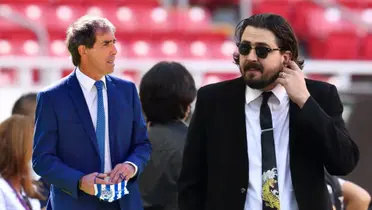 Amaury Vergara y Guillermo Almada (Foto tomada de: MexSport)