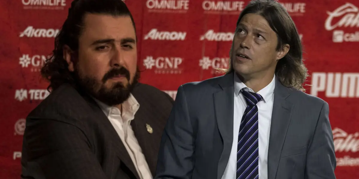 Amaury Vergara y Matías Almeyda (Foto tomada de: MexSport)