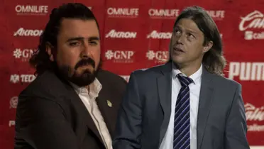 Amaury Vergara y Matías Almeyda (Foto tomada de: MexSport)