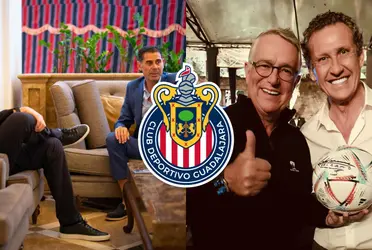 Amaury Vergara y Ricardo Salinas Pliego estuvieron en Qatar y la posibilidad de que el empresario compre Chivas.