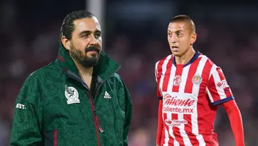 Amaury Vergara y Roberto Alvarado (Foto tomada de: MexSport)