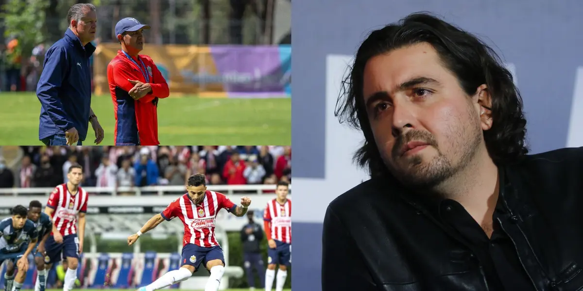 Amaury Vergara ya tendría claro quienes saldrían en caso de perder el clásico tapatío.