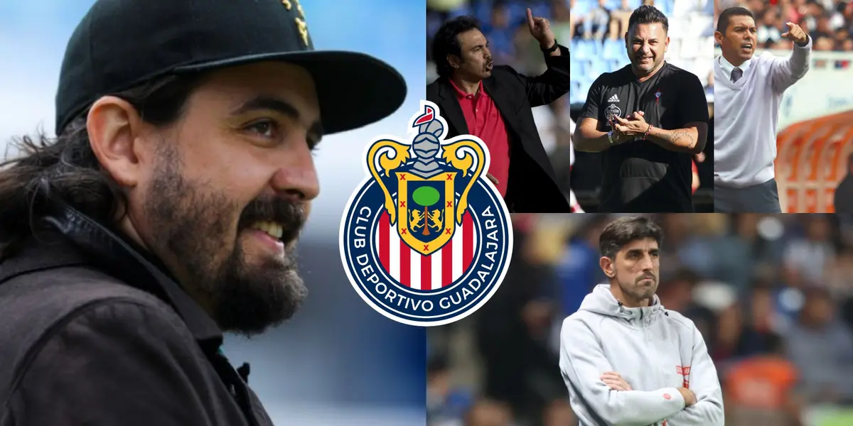 Amaury Vergara ya tendría muy claro quién terminaría como el técnico de Chivas al finalizar el torneo.