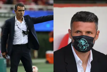 Ambos entrenadores fueron presentados como interinos en sus equipos.