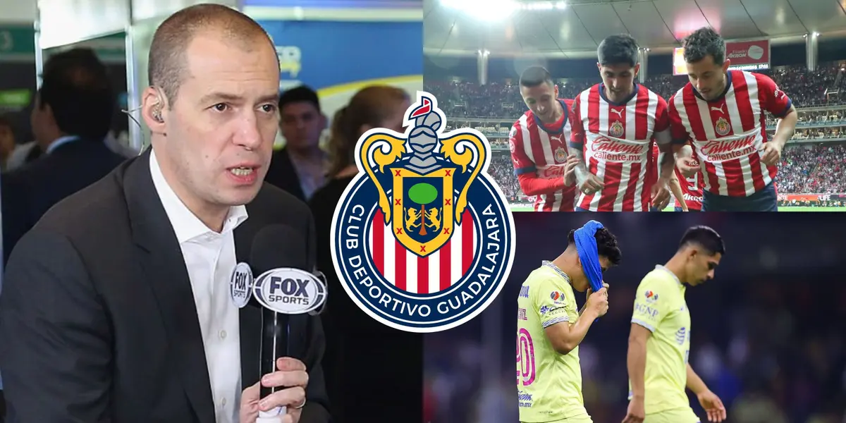 André Marín reveló lo que más le duele al América del momento que vive Chivas en el presente Clausura 2023.