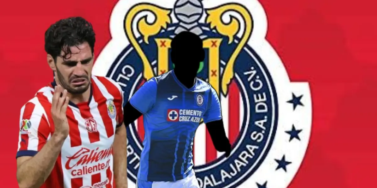 Antonio Briseño junto a futbolista incógnito de Cruz Azul / FOTO BOLAVIP