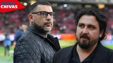 Antonio Mohamed y Amaury Vergara (Fuente: MEXSPORT)