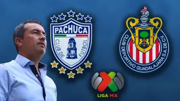 Arturo Ortega en el Pachuca vs Chivas / FOTO ESTO