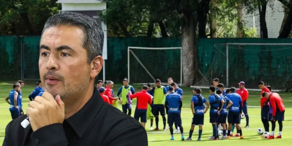 Arturo Ortega en entrenamientos de Chivas / FOTO FÚTBOL TOTAL