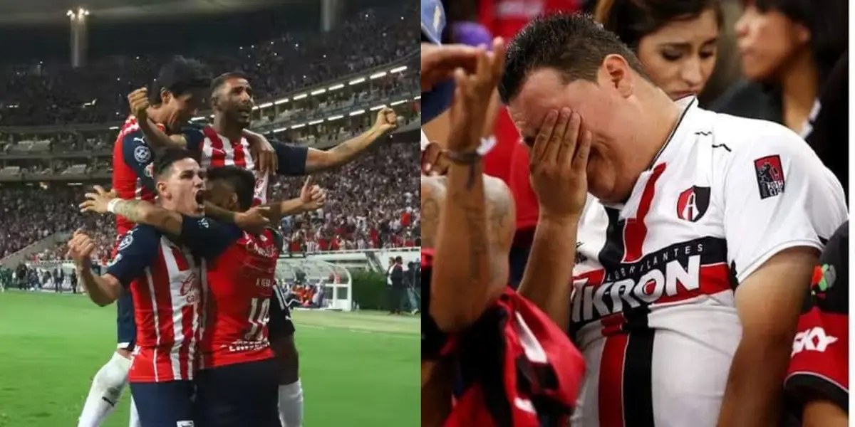 Atlas ahora sufre, por el karma que le llega, todo porque la afición del otro equipo se burló de Chivas por ganar dos títulos.