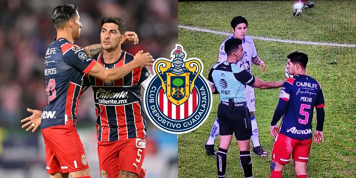 Aunque es su amigo, Víctor Guzmán terminó propinando una bofetada con guante blanco a Eduardo López tras el Pachuca vs Chivas.