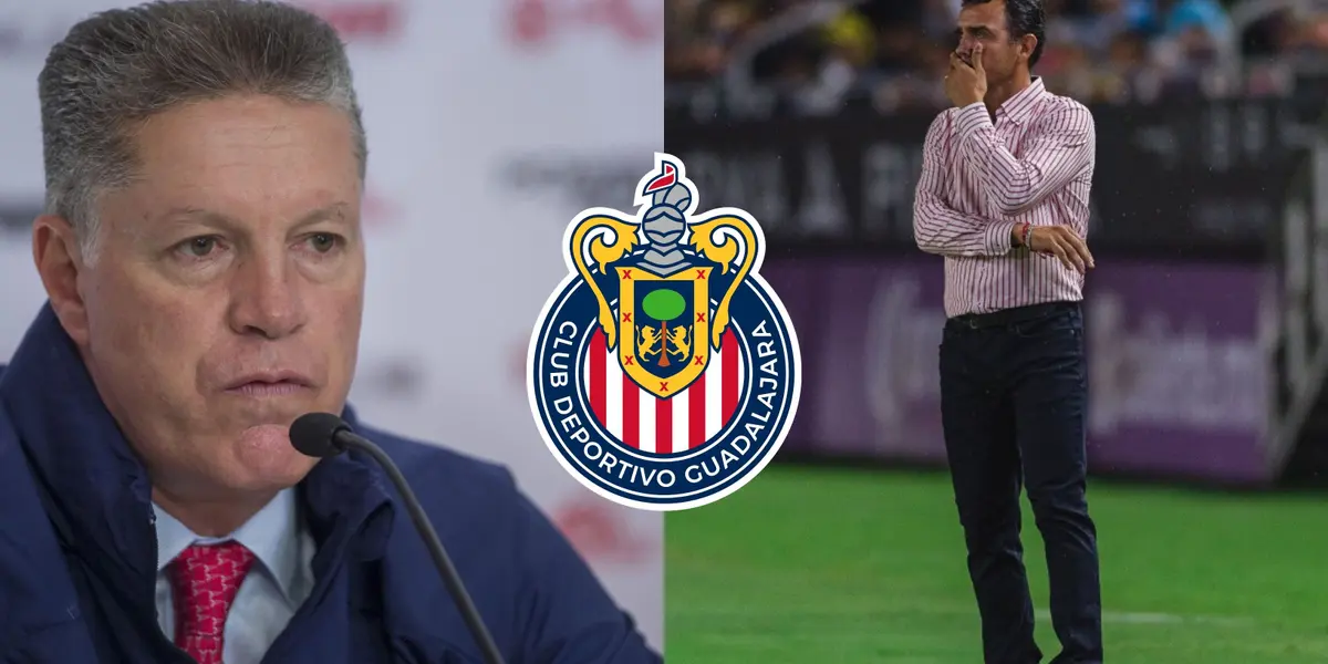 Aunque nunca lo quiso, Ricardo Peláez depende de Cadena para seguir en Chivas.