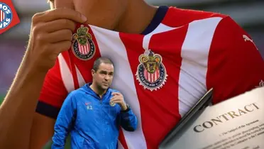 Beso a la playera de Chivas y DT del América (Fuente: MEXSPORT)