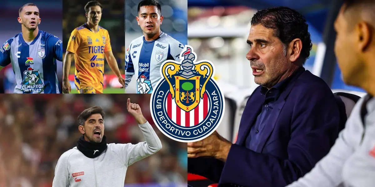 Bombazo en verde Valle, Hierro busca tener en Chivas a los 3 mejores de la Liga MX.