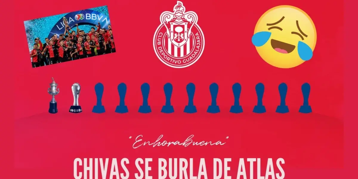 Burla de Chivas al Atlas en video. / Chivas