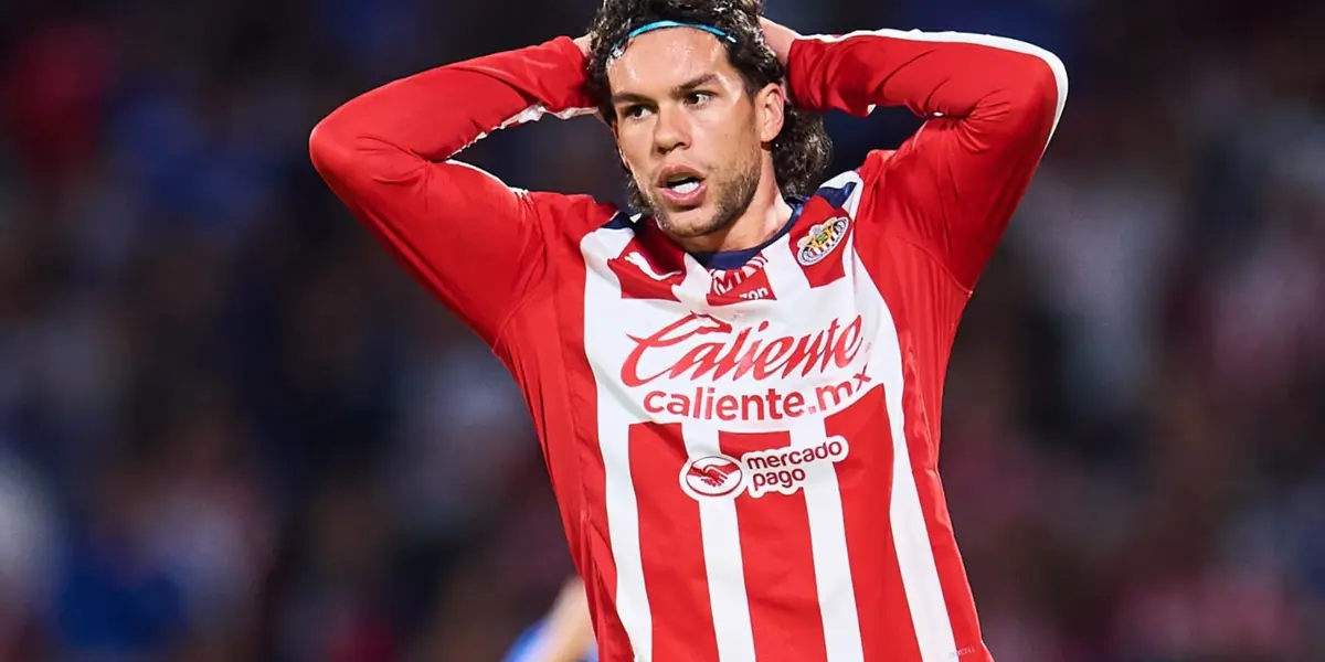 Cade Cowell durante su etapa en Chivas