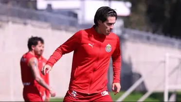 Campillo en entreno. Foto: Chivas