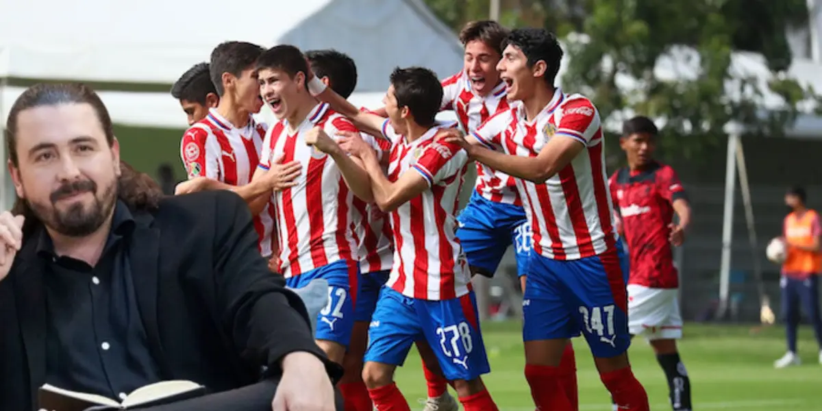 Cantera de Chivas y Amaury Vergara