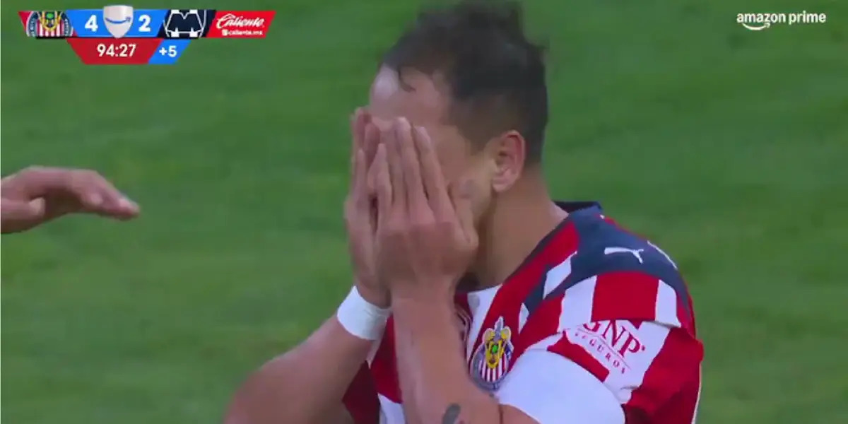 Captura de Liga MX del gol de CH14