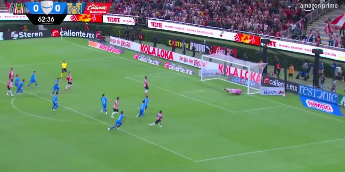 Captura de Liga MX del penal fallado