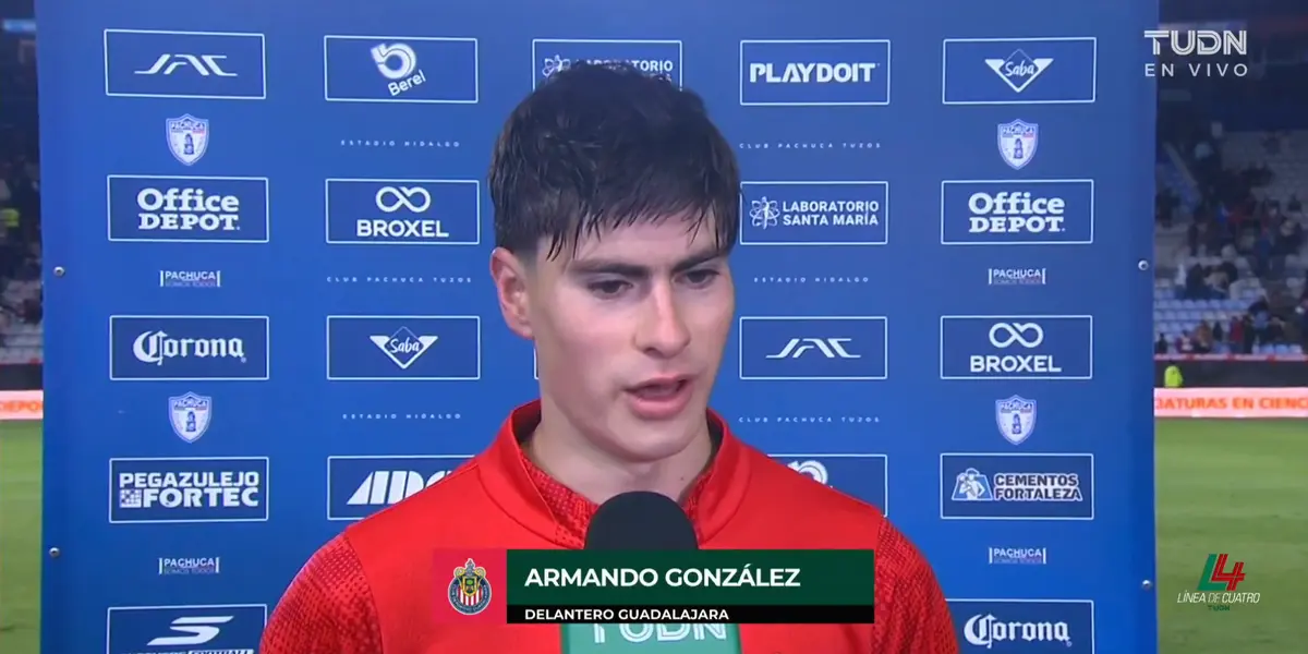 Captura de TUDN con González