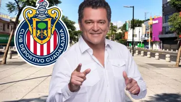 Carlos Hermosillo y Javier Hernández / Foto: Telemundo / Rubén PS /