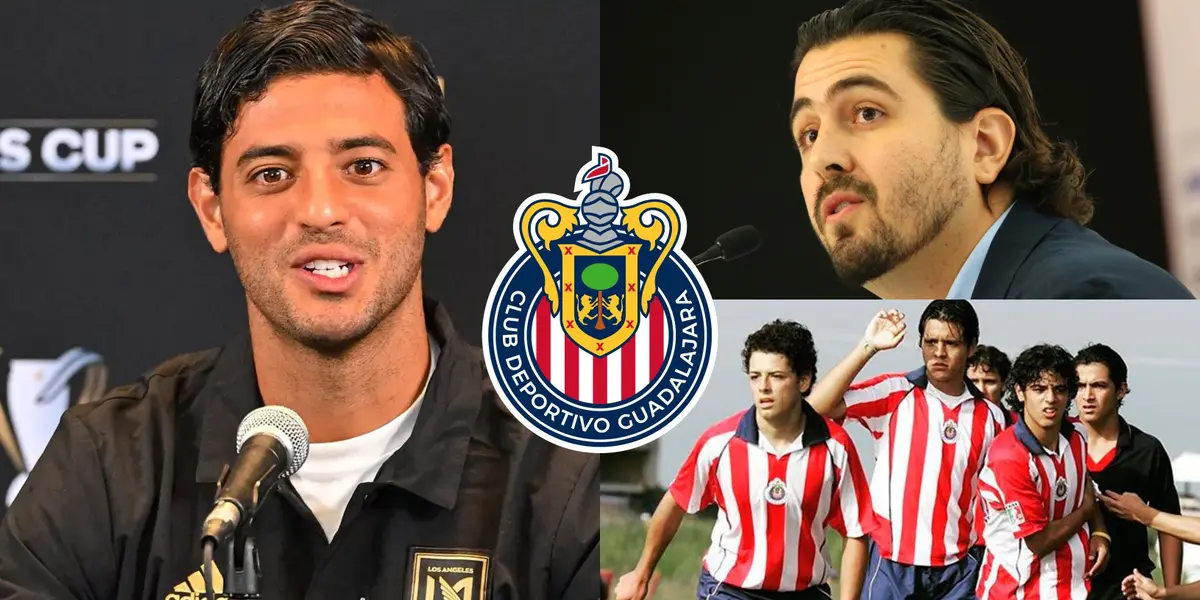 Carlos Vela sí querría volver a Chivas, pero Amaury Vergara ya tiembla con las condiciones del delantero.