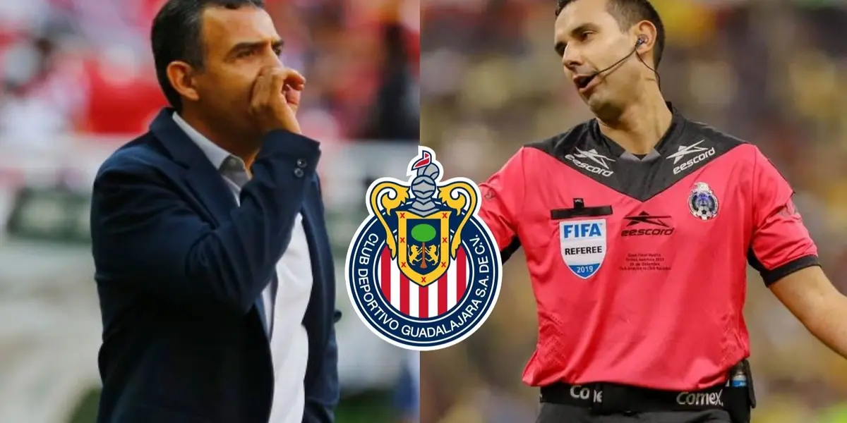César Ramos está en la ola de críticas tras el polémico arbitraje en el Toluca vs Chivas; Ricardo Cadena le cantó sus verdades
