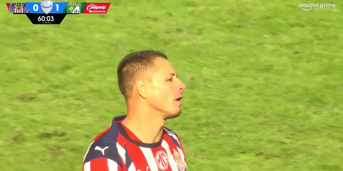 CH14 en partido. Captura de Chivas