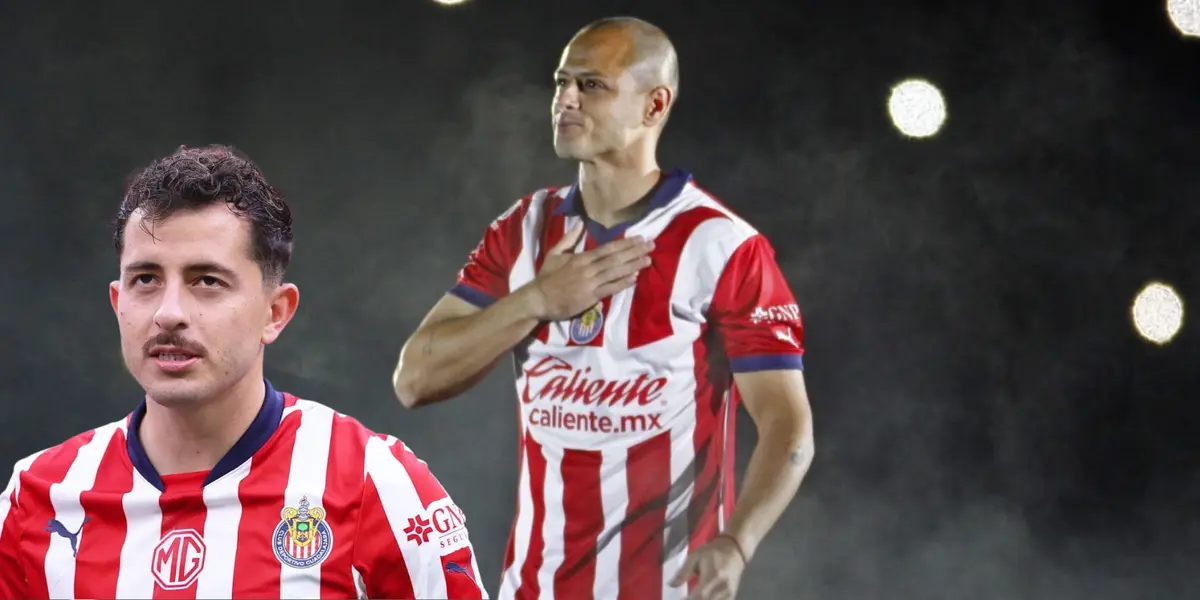 CH14 en presentación, foto de Chivas, con Mozo al frente